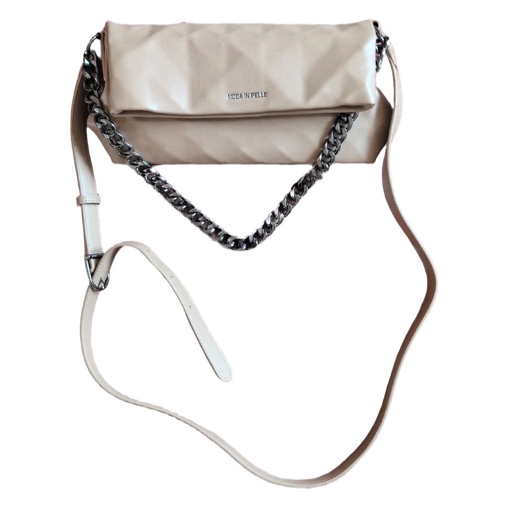 Moda In Pelle Berlyn Bag Taupe Porvair