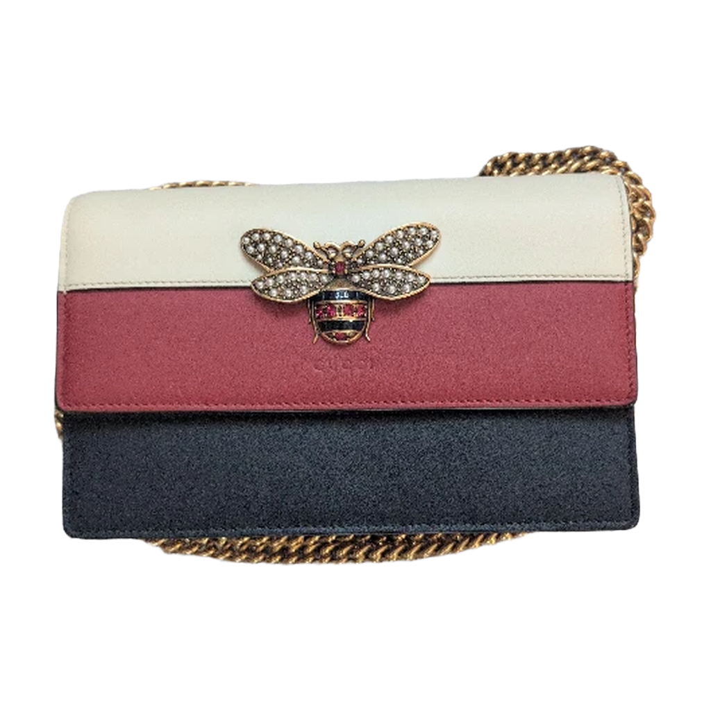 bee Pre-owned Gucci Queen Bee On Removable Chain