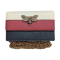 Front of Pre-owned Gucci Queen Bee On Removable Chain bag
