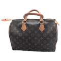 Pre-Owned Louis Vuitton Speedy 30 Monogram SIDE VIEW