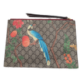Front view of Pre-owned Gucci GG Supreme Tian Clutch Bag