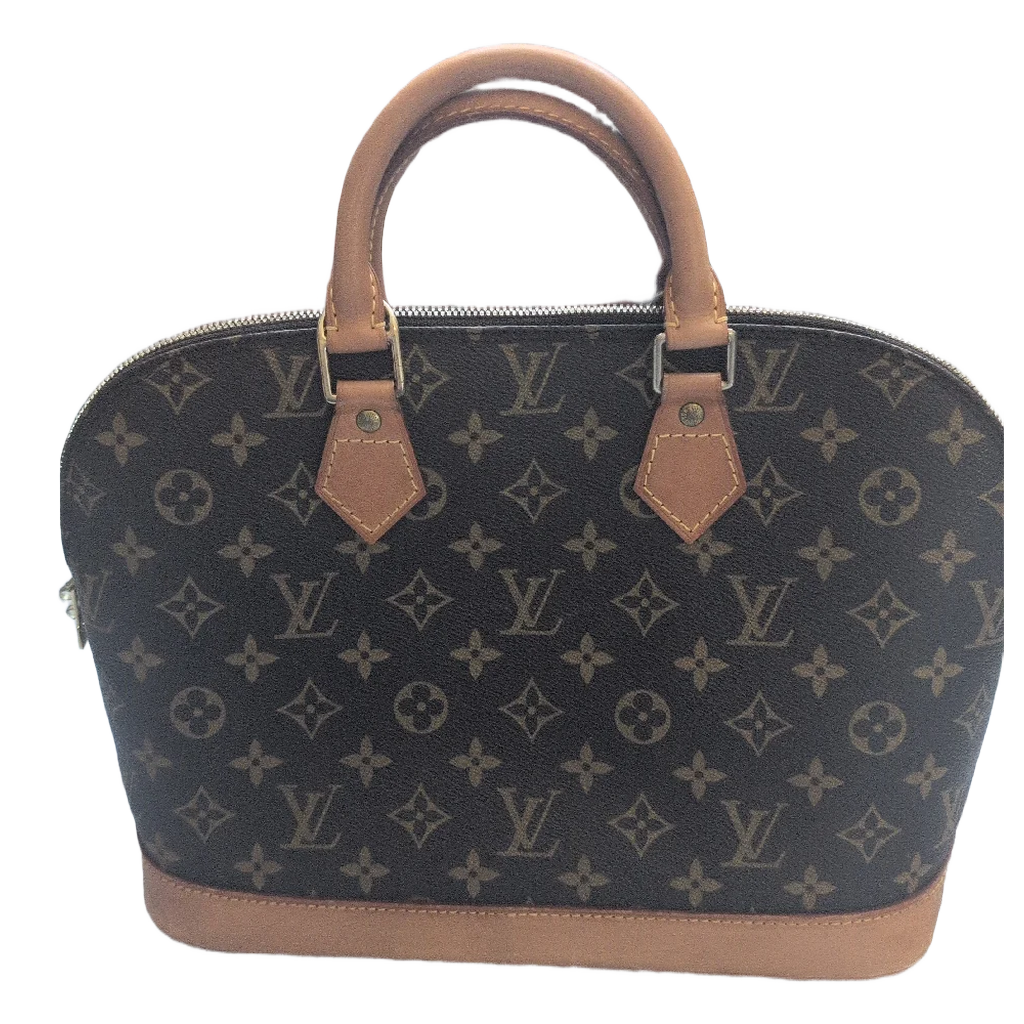 front view of Pre-owned Louis Vuitton Alma PM Monogram Canvas
