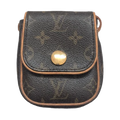 front view of Pre-Owned Louis Vuitton Monogram Pochette Cancun Shoulder Bag
