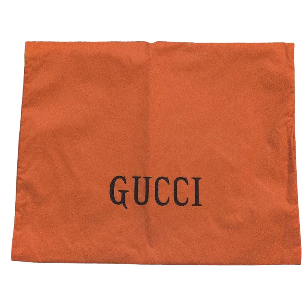 dust bag for Pre-owned Gucci Off The Grid High Orange Nylon Clutch Bag