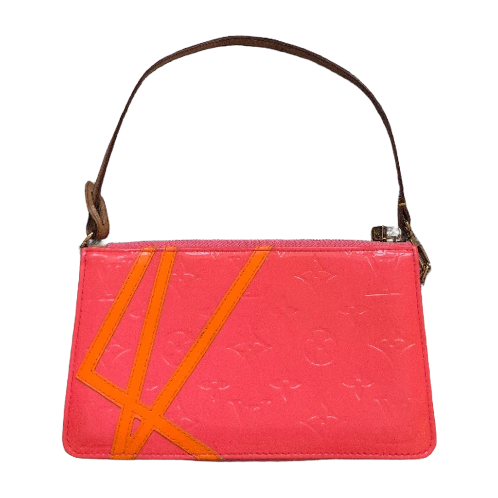 back of Pre-owned Louis Vuitton Robert Wilson Pink  Pochette