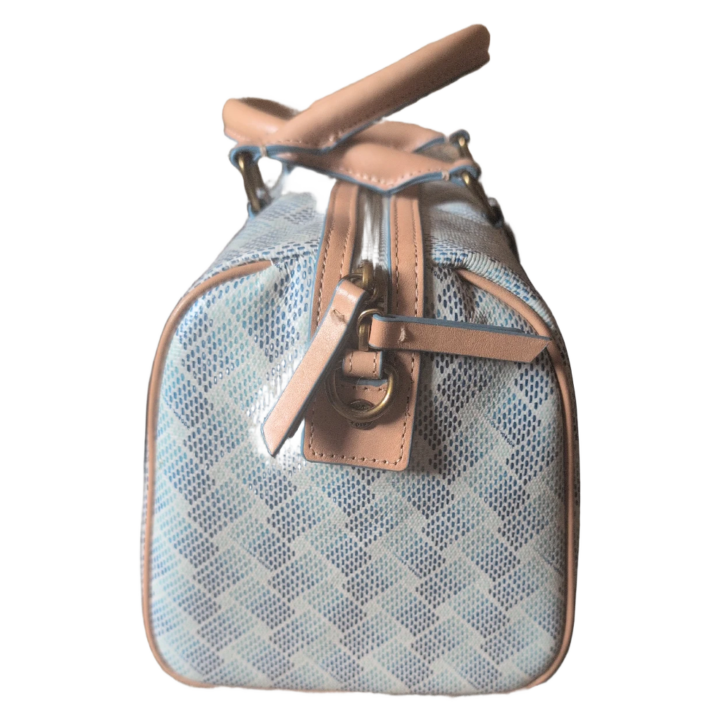 side view of Kurt Geiger Camden Boston Bowling Bag