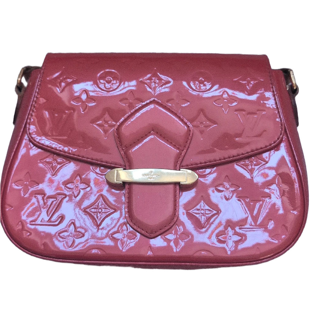 front view Pre-owned Louis Vuitton Bellflower Red Bag