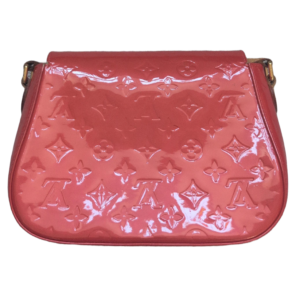 back view of Pre-owned Louis Vuitton Bellflower Red Bag