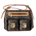 front view of Pre-Owned Louis Vuitton Hudson GM Monogram