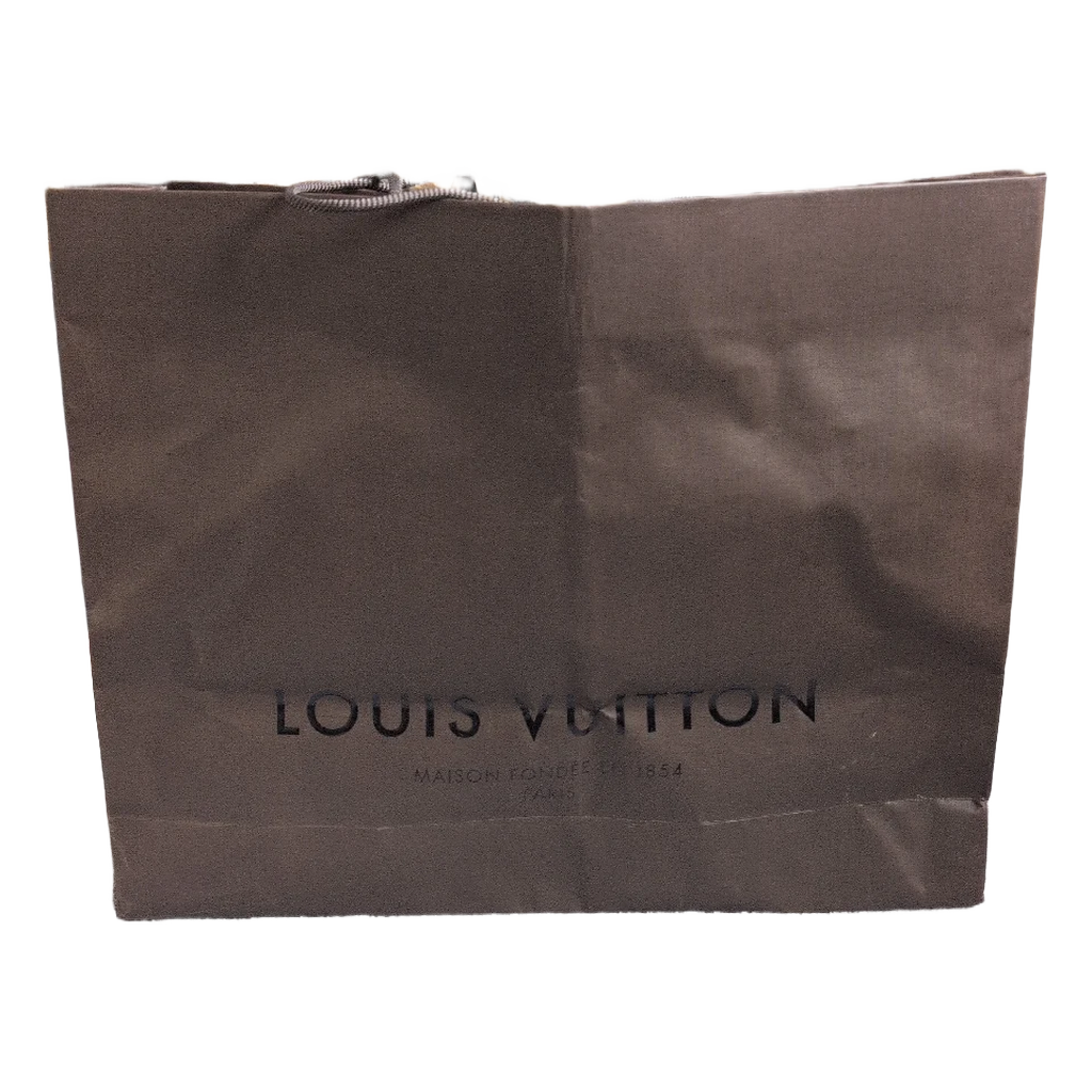 louis vuitton paper pbag Pre-Owned Louis Vuitton Hudson GM Monogram