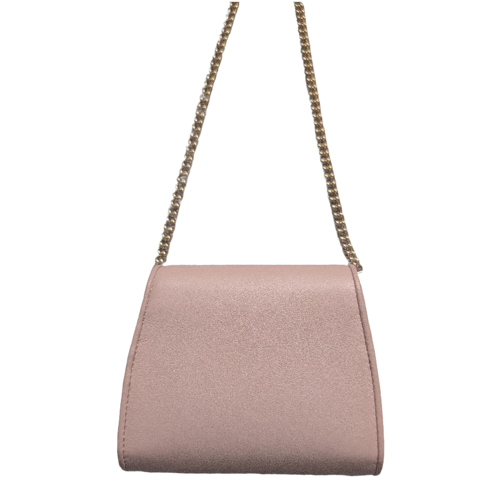 back of Pre-Owned Gucci Blondie Medium Chain Wallet Pink