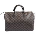 front of Pre-owned Louis Vuitton speedy 35 Damier Ebene