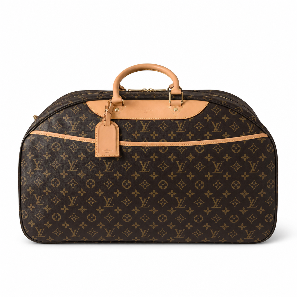 back of Pre-Owned Louis Vuitton Monogram Eole 55 Travel Bag Carry Case