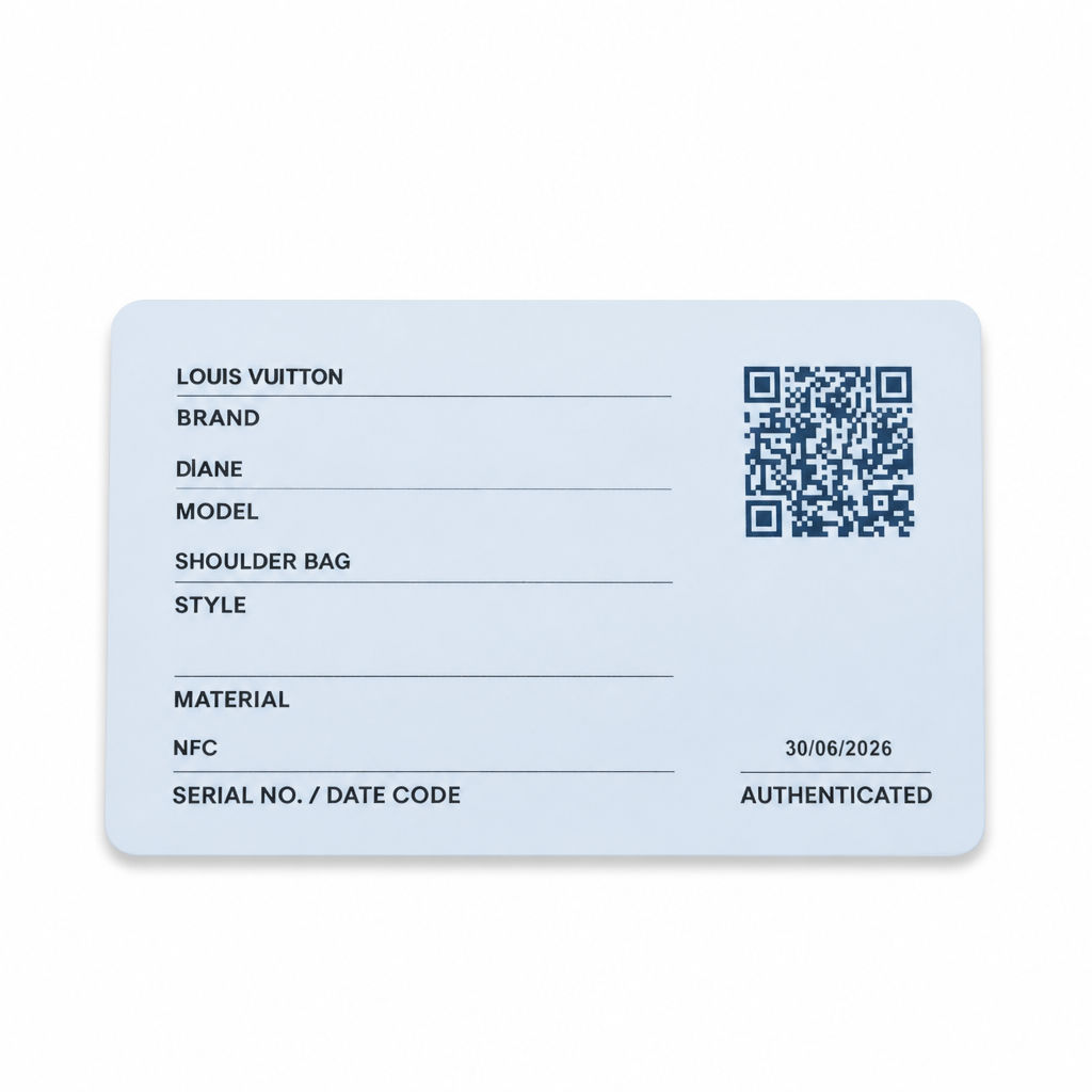 certificate of authenticity Louis Vuitton Nano Diane – By The Pool Collection Summer 2024 Limited Edition