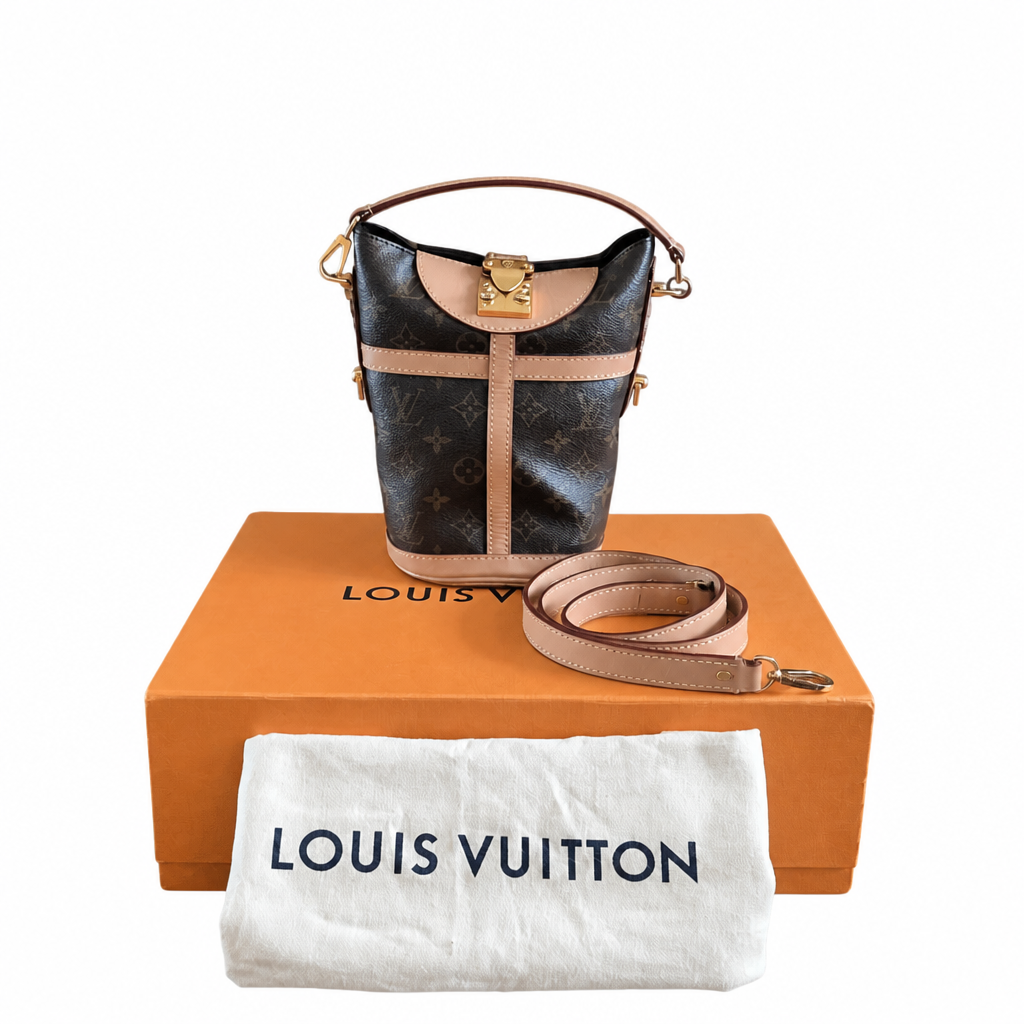 Pre-Owned Louis Vuitton Duffle Bucket Monogram Canvas - Full Set WITH BOX AND DUSTBAG