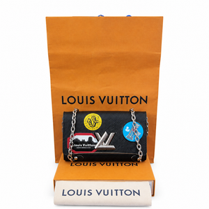 Pre-Owned Louis Vuitton Twist Wallet on Chain (WOC) – Epi Leather – Limited Edition World Tour – Full Set