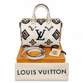 full set Pre-Owned Louis Vuitton Speedy Bandouliere 25 Wild At Heart Bag - Full Set