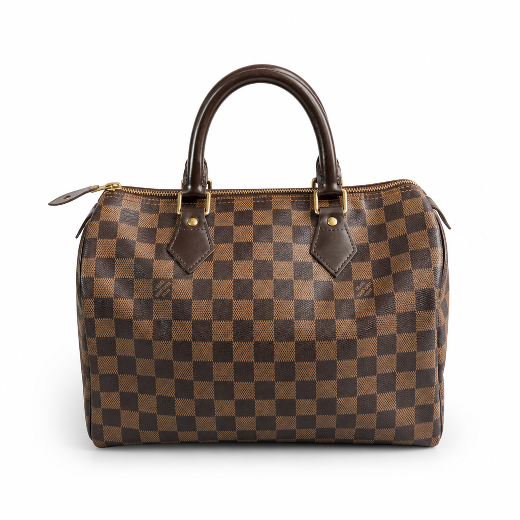 front Pre-Owned Louis Vuitton Speedy 30 Damier Ebene