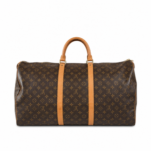 Pre-Owned Louis Vuitton Keepall Bandoulière 60 Monogram Travel Bag