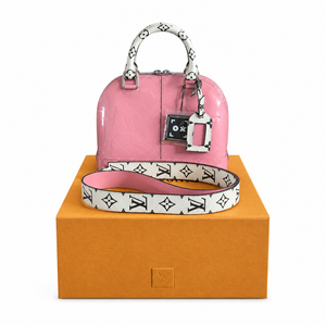 Pre-Owned Louis Vuitton Alma BB – Rose Blush Monogram Vernis Miroir