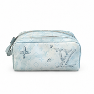 Pre-Owned Louis Vuitton x Richard Prince 2008 Monogram Bag – Pale Blue