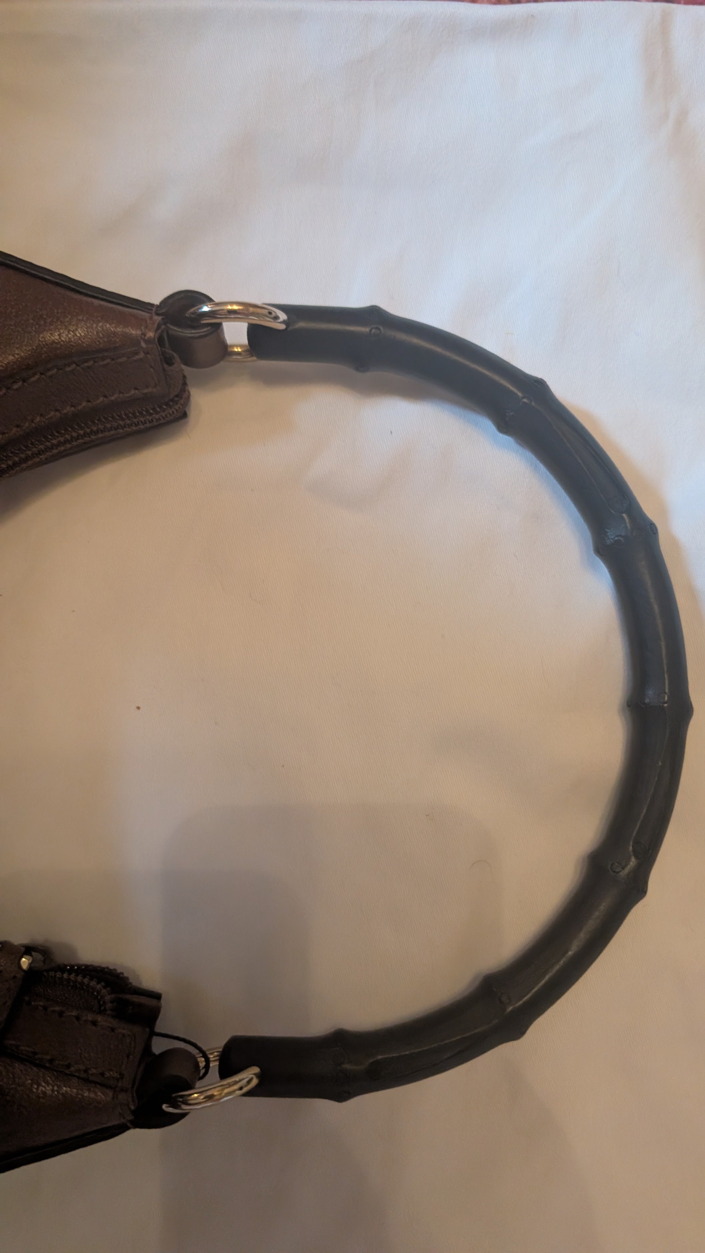 Pre-Owned Gucci Hysteria Denim & Leather bag