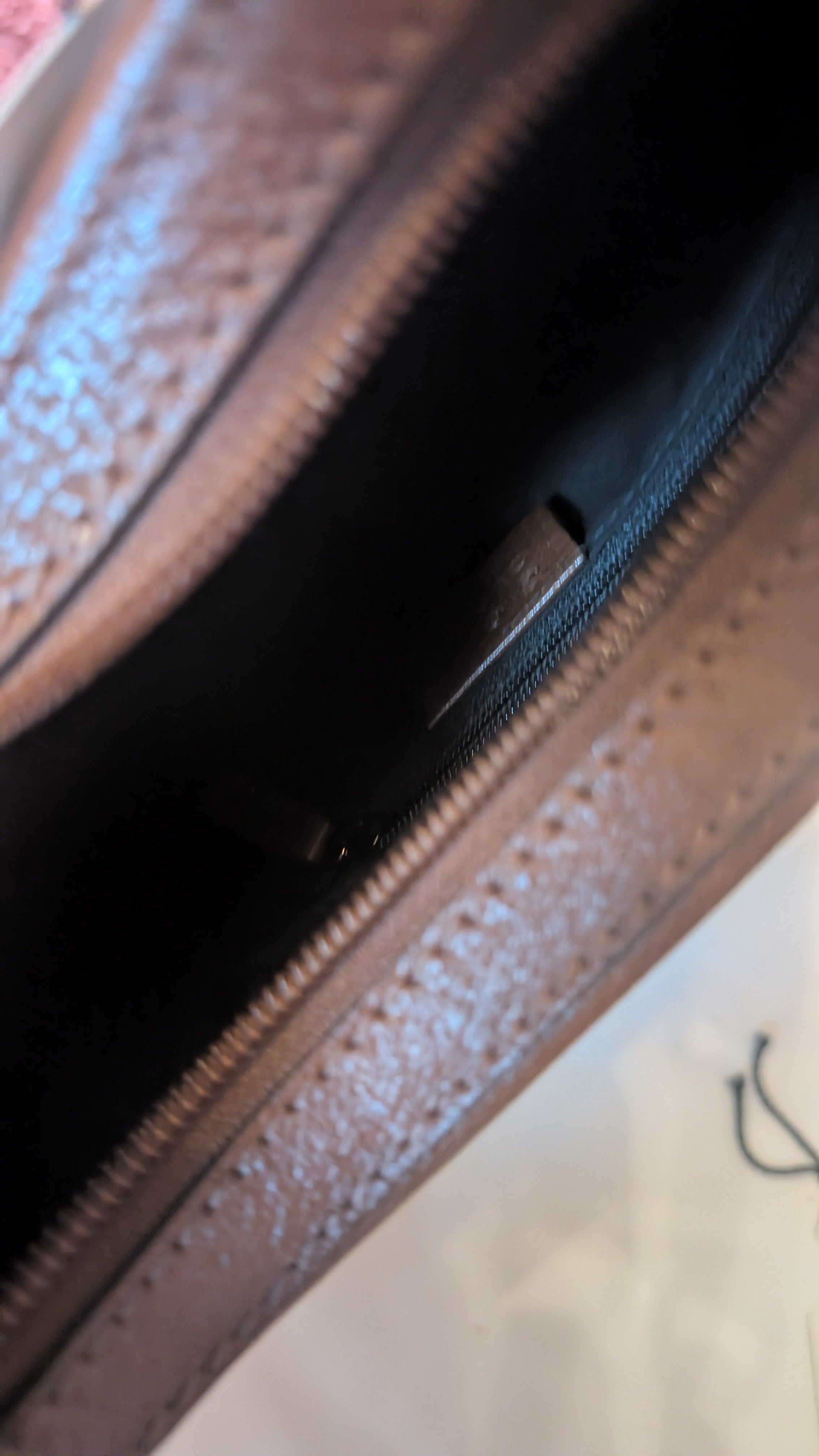 Pre-Owned Gucci Hysteria Denim & Leather bag