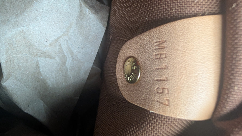 Serial number for Pre-Owned Louis Vuitton Speedy 30 Monogram