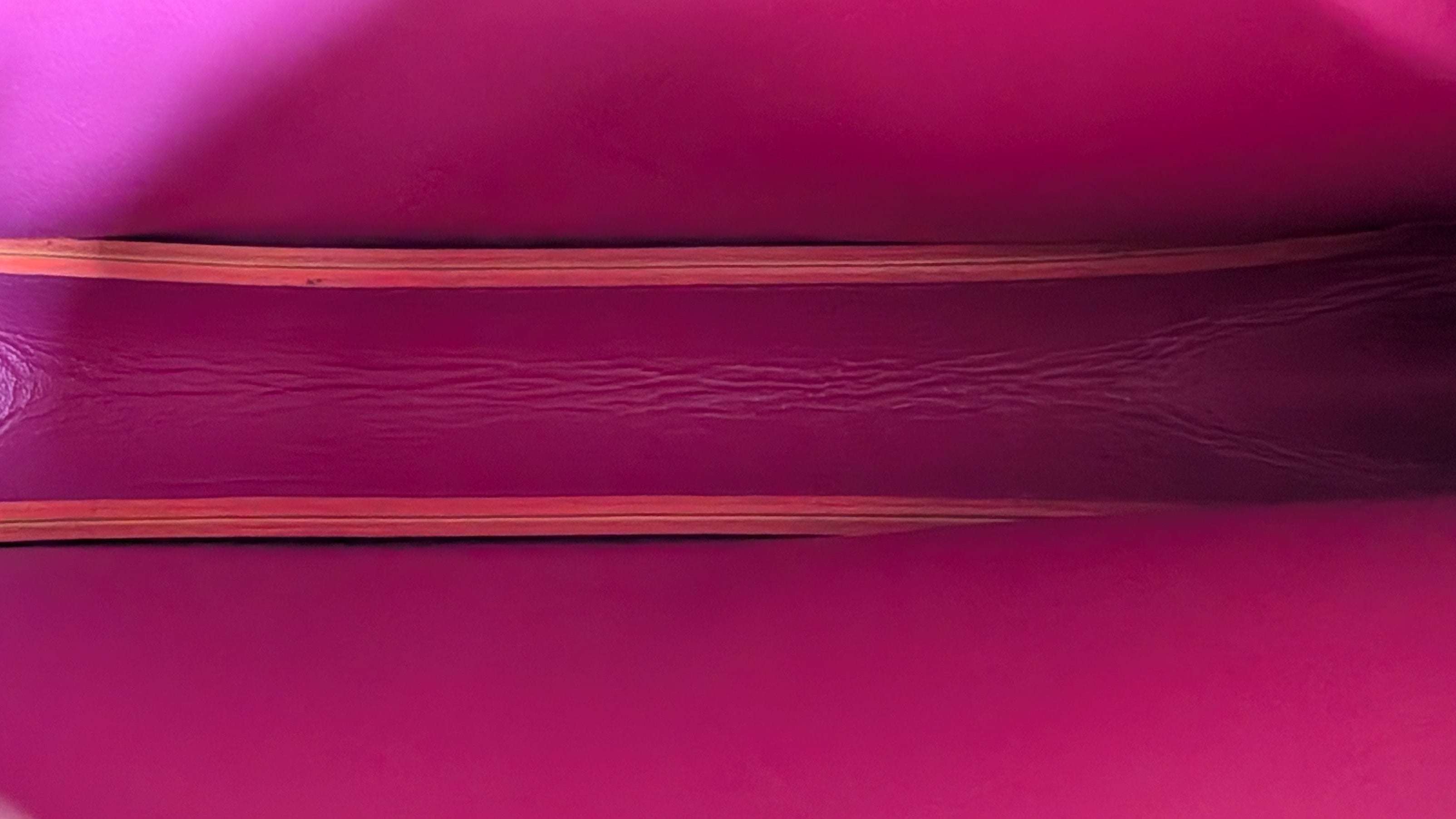 inside of the Pre-owned Louis Vuitton Robert Wilson Pink  Pochette