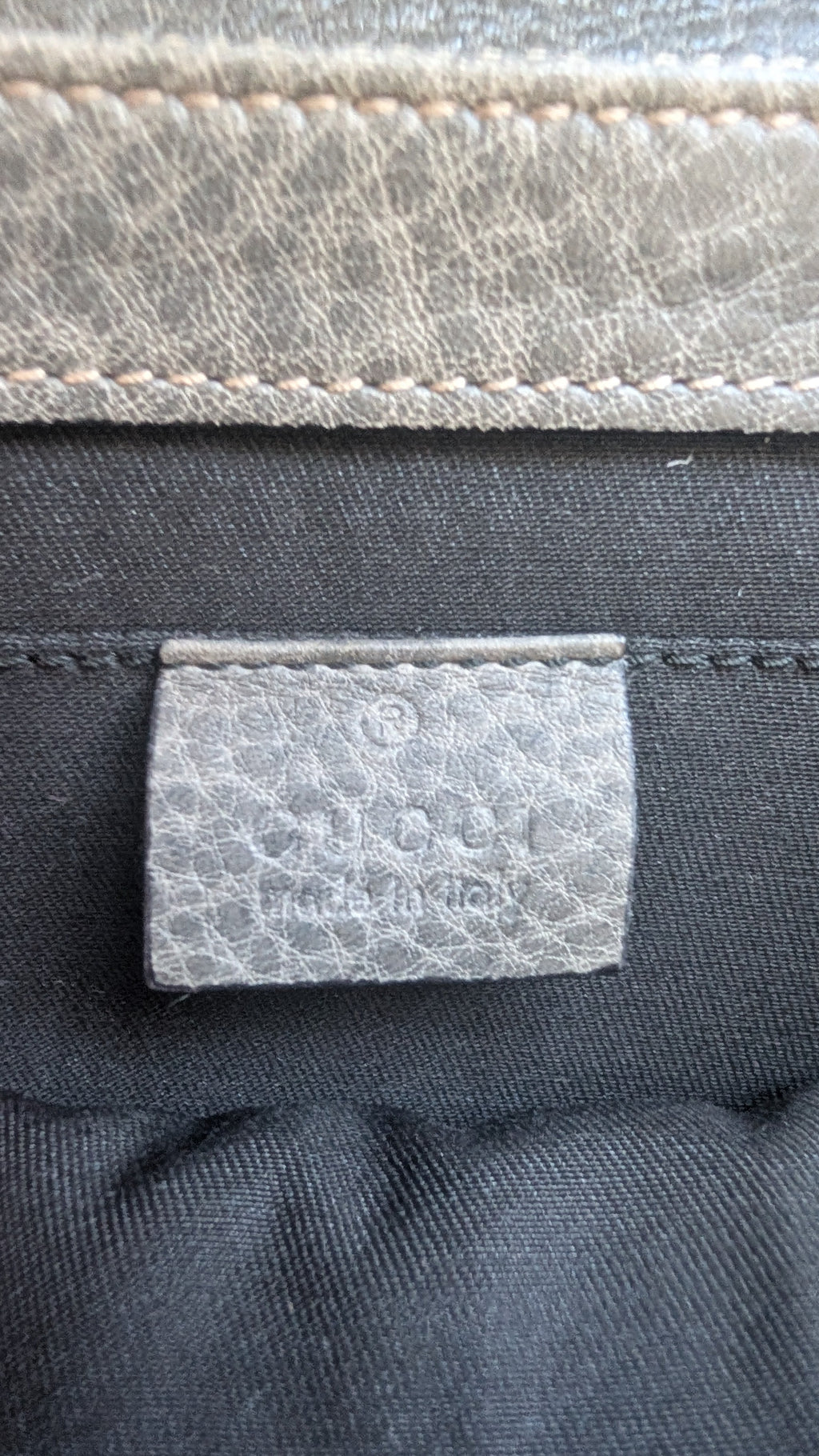 leather gucci abel Pre-owned Gucci Pelham Monogram Canvas Clutch