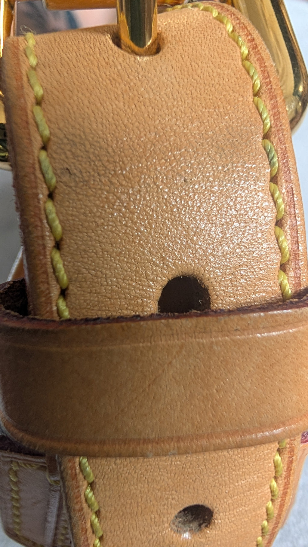 strap Pre-Owned Louis Vuitton Hudson GM Monogram