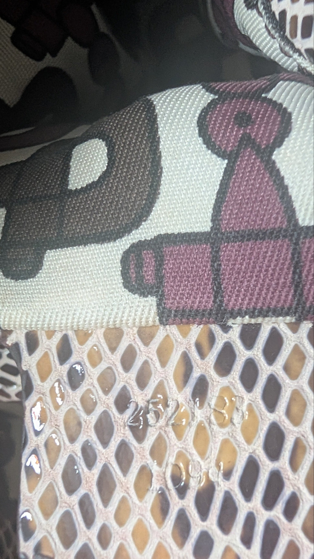 Gucci serial number for Pre-Owned Gucci Python & Leather Croisette Bamboo Clutch Bag