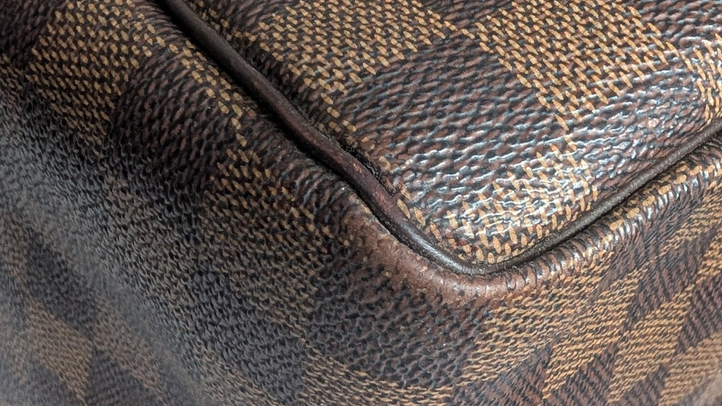 corner 2 Pre-owned Louis Vuitton speedy 35 Damier Ebene