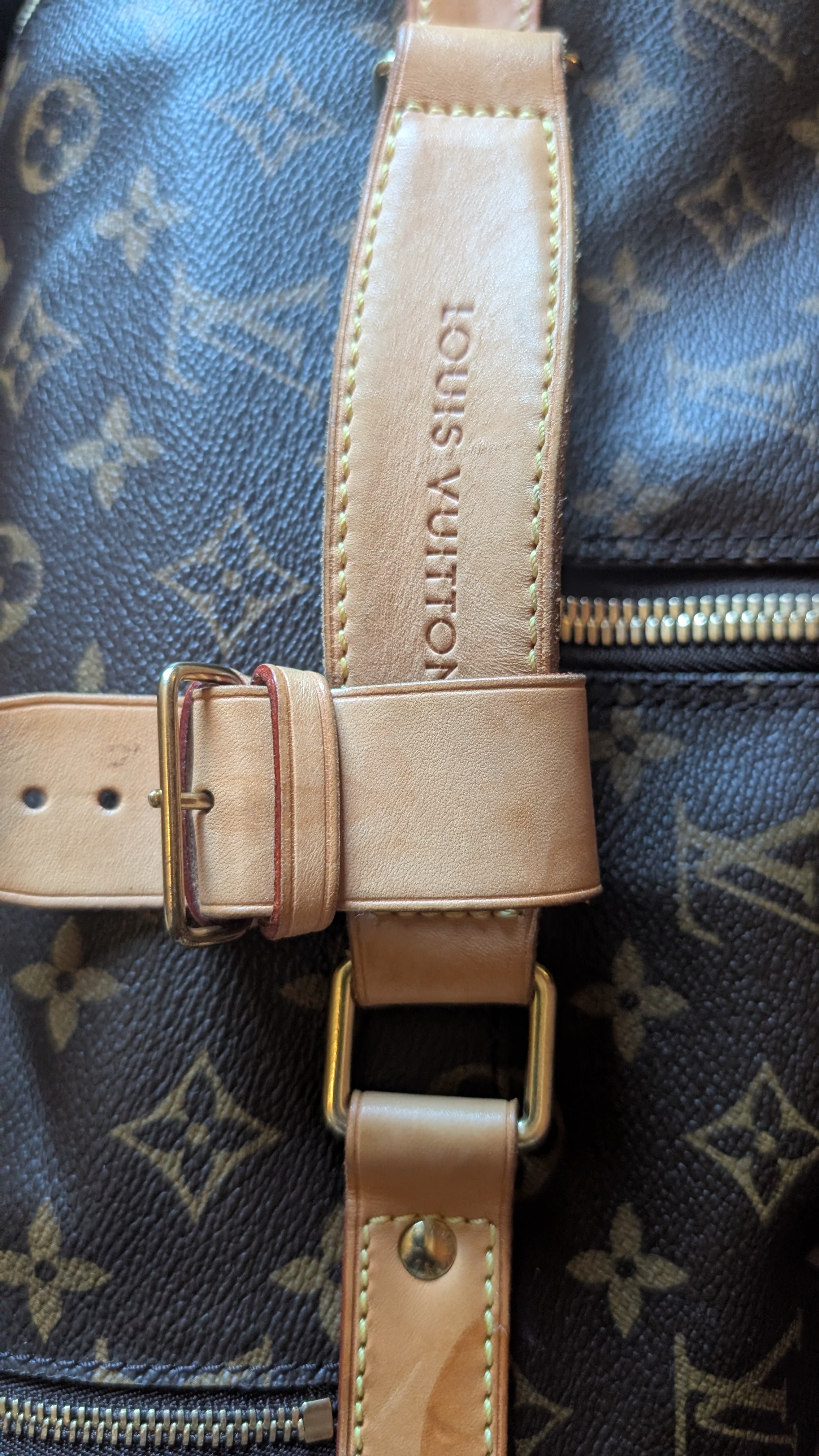 logo handle Pre-Owned Louis Vuitton Monogram Eole 55 Travel Bag Carry Case
