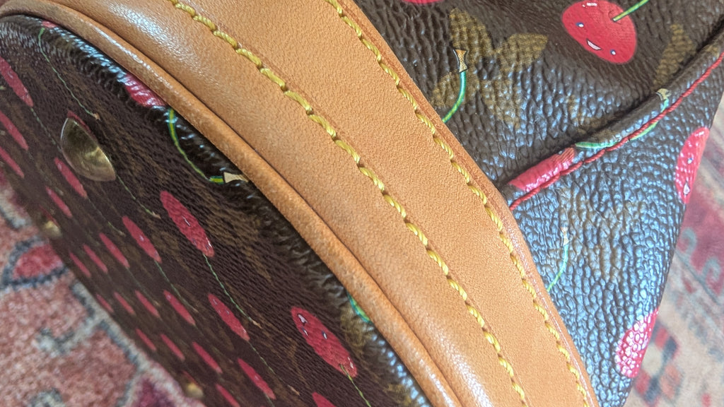 corner Pre-Owned Louis Vuitton x Takashi Murakami Cerises Bucket  with Pochette – Limited Edition