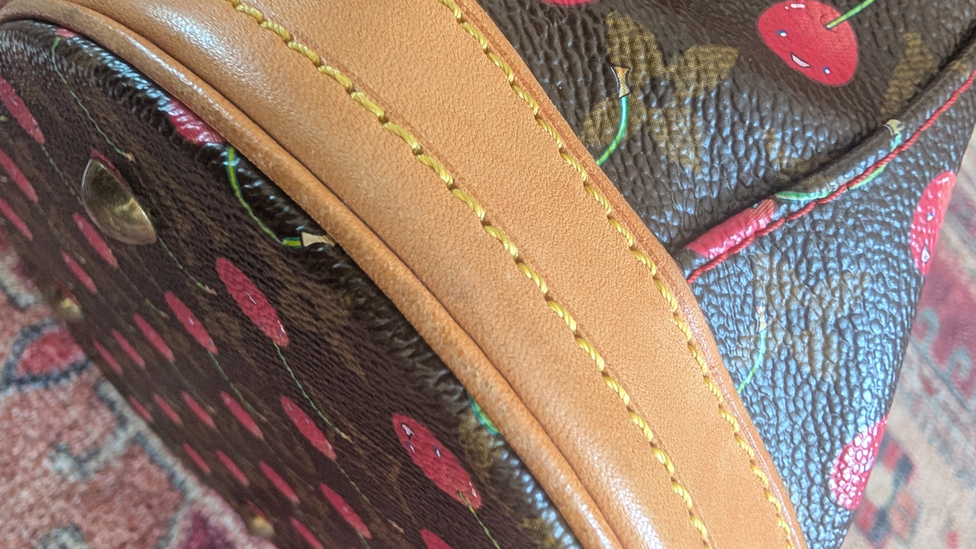 corner Pre-Owned Louis Vuitton x Takashi Murakami Cerises Bucket  with Pochette – Limited Edition