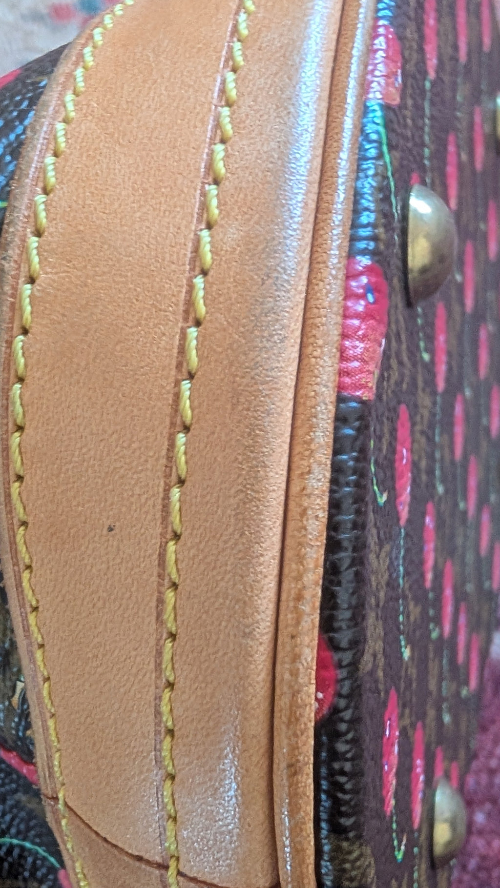base Pre-Owned Louis Vuitton x Takashi Murakami Cerises Bucket  with Pochette – Limited Edition