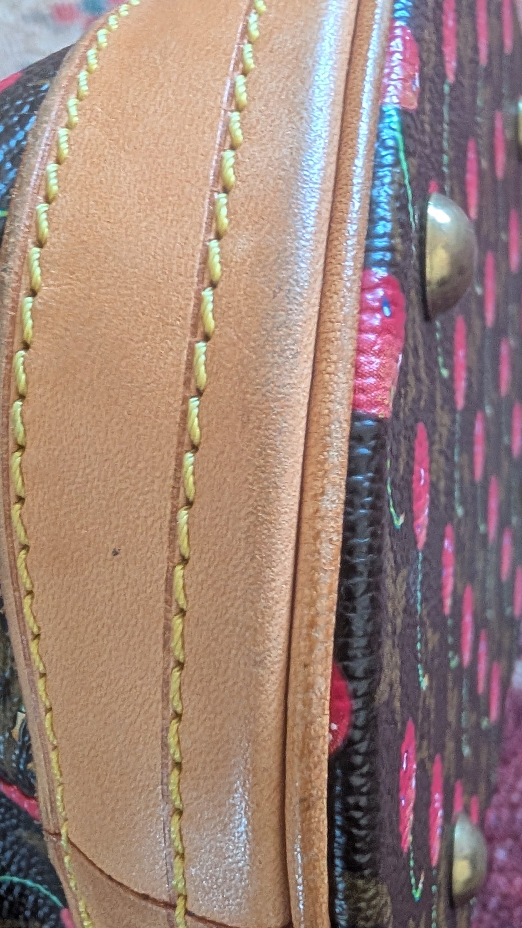 base Pre-Owned Louis Vuitton x Takashi Murakami Cerises Bucket  with Pochette – Limited Edition