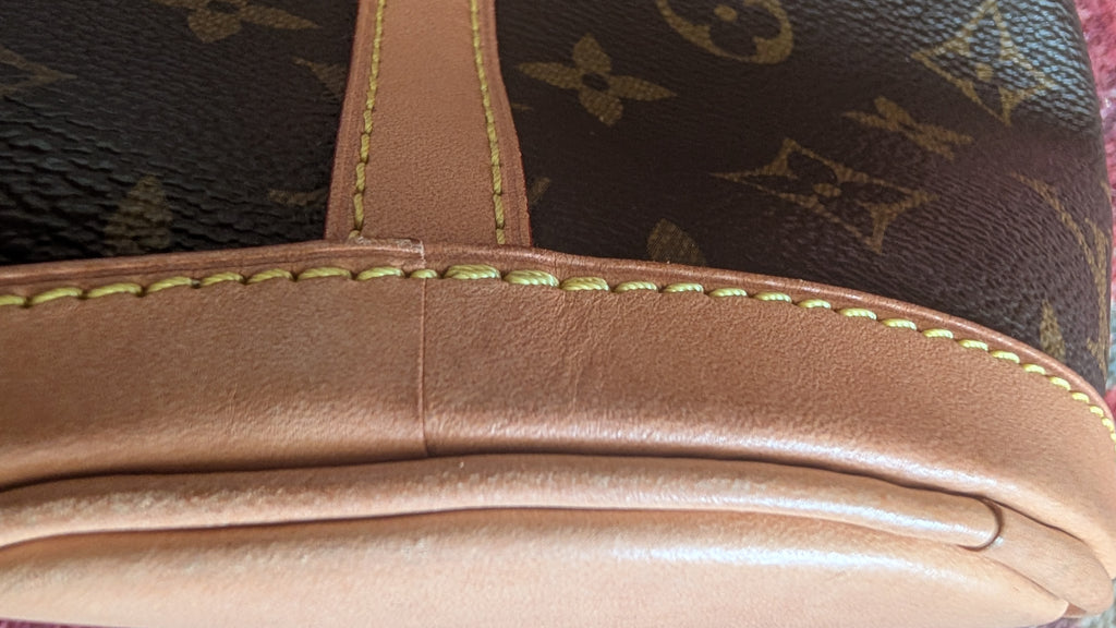 CORNERS Pre-Owned Louis Vuitton Duffle Bucket Monogram Canvas - Full Set
