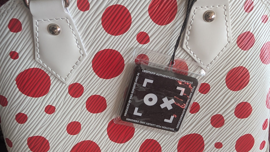 authentication Louis Vuitton x Yayoi Kusama Alma BB Shoulder Bag