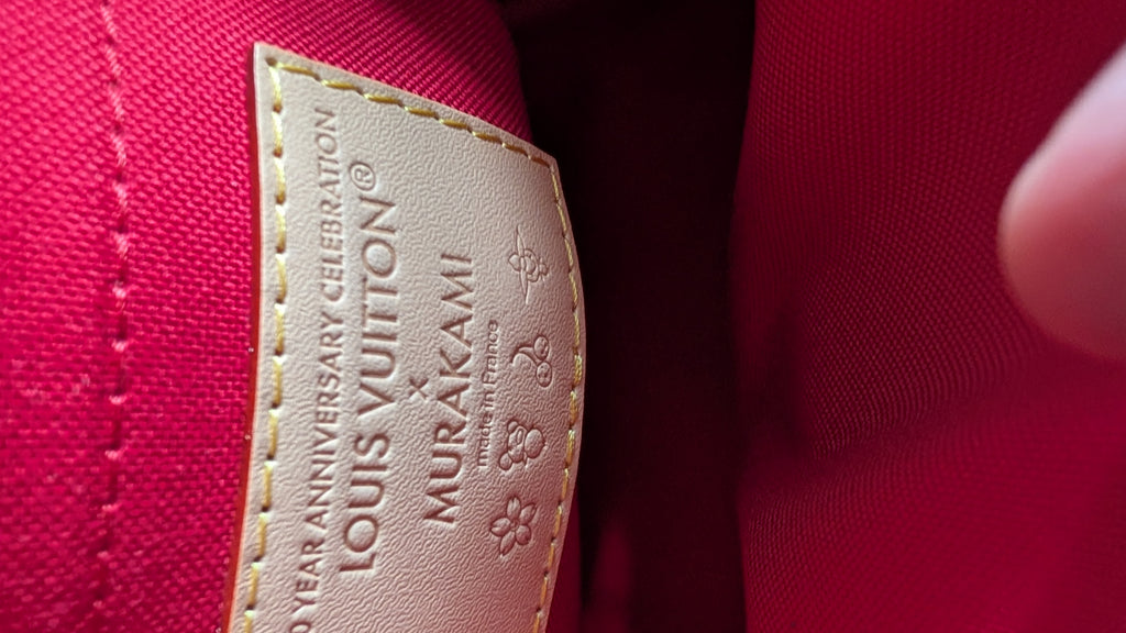 logo Pre-Owned Louis Vuitton x Takashi Murakami Cherry Speedy Bandoulière 