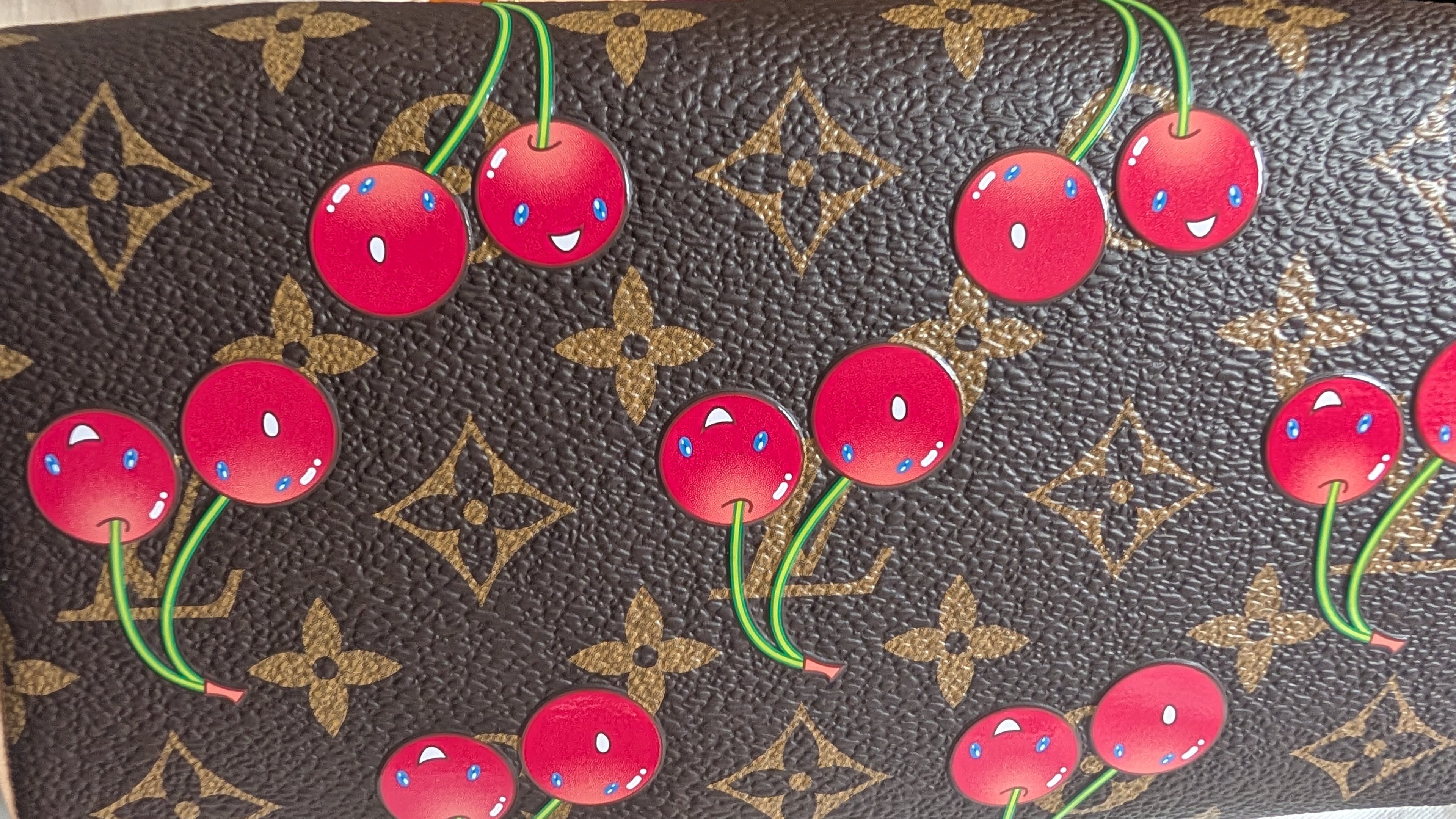 bottom Pre-Owned Louis Vuitton x Takashi Murakami Cherry Speedy Bandoulière 