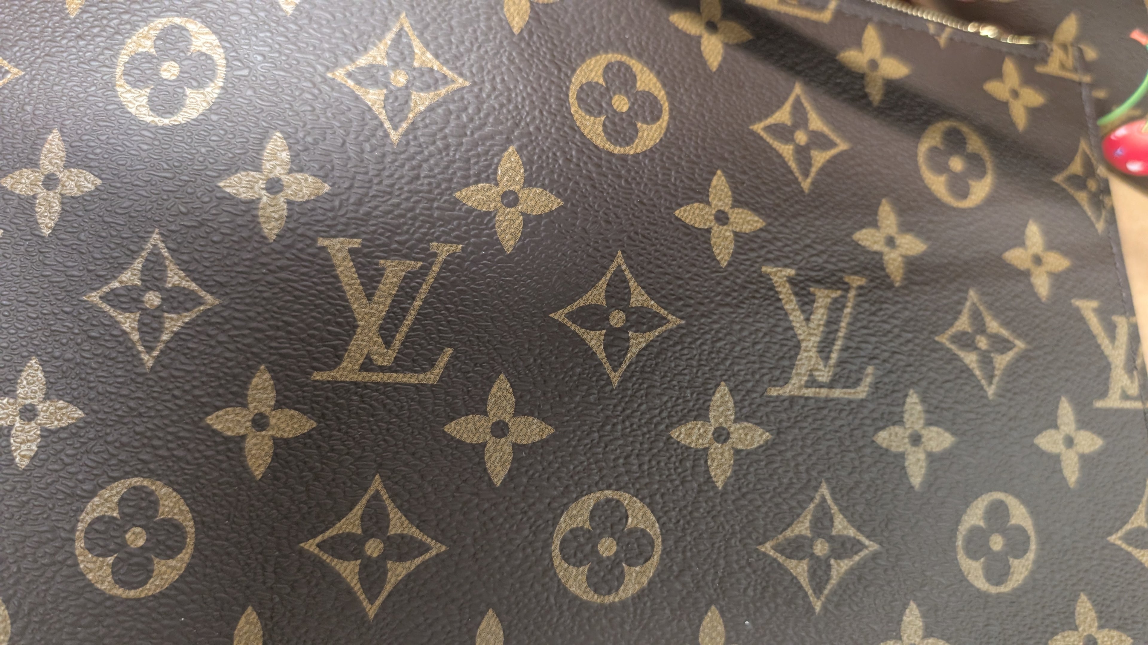 canvas Pre-Owned Louis Vuitton x Takashi Murakami Cherry Neverfull MM Tote Bag with Pouch