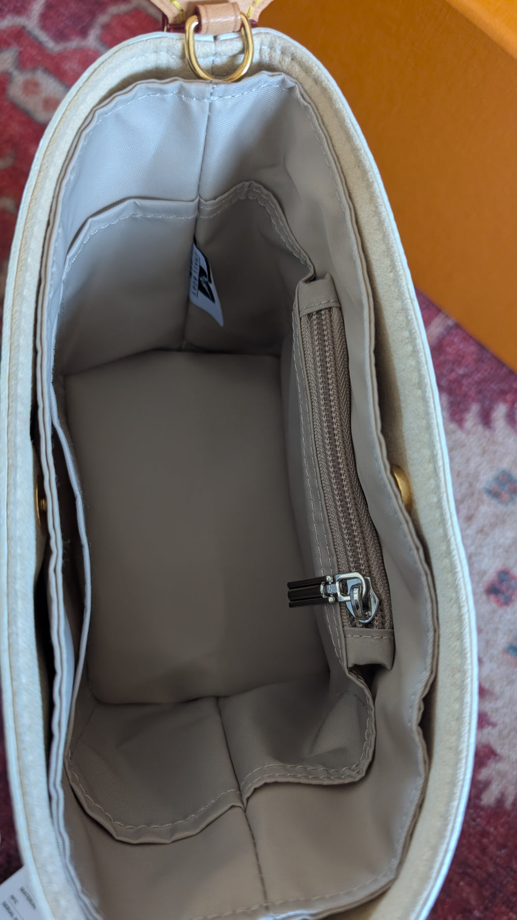 inside protector Louis Vuitton x Takashi Murakami All In BB Bucket Bag 