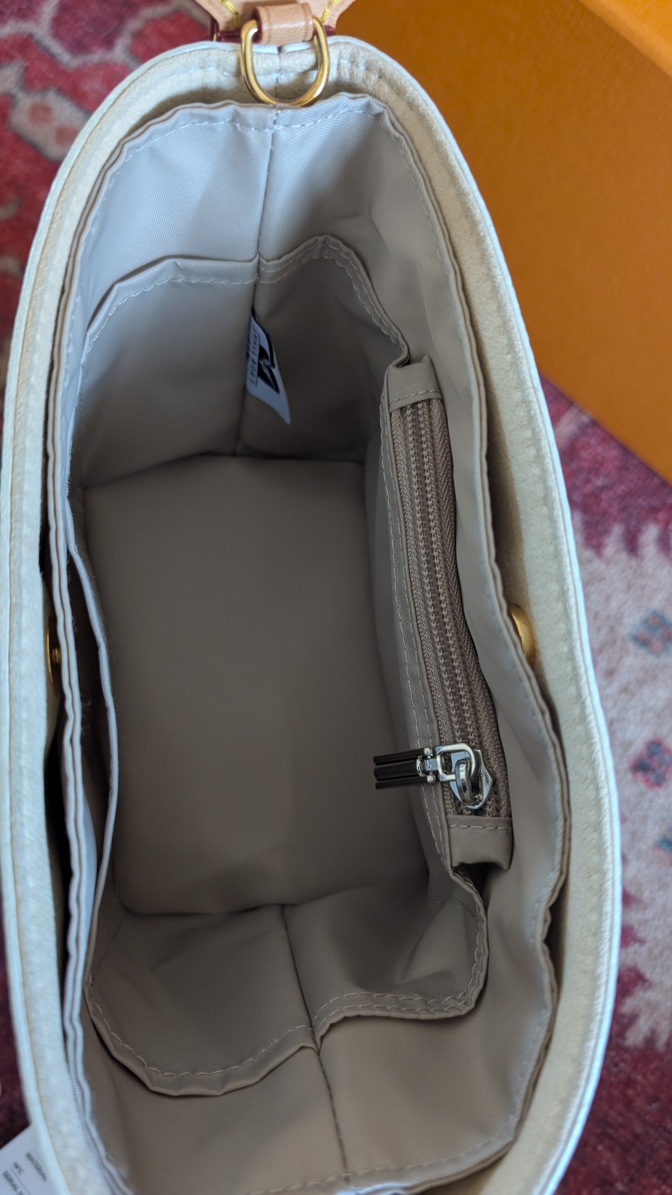 inside protector Louis Vuitton x Takashi Murakami All In BB Bucket Bag 