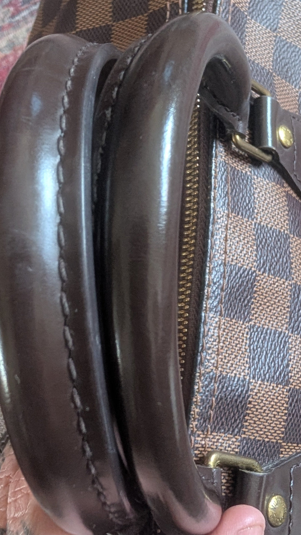 handle condition Pre-Owned Louis Vuitton Speedy 30 Damier Ebene
