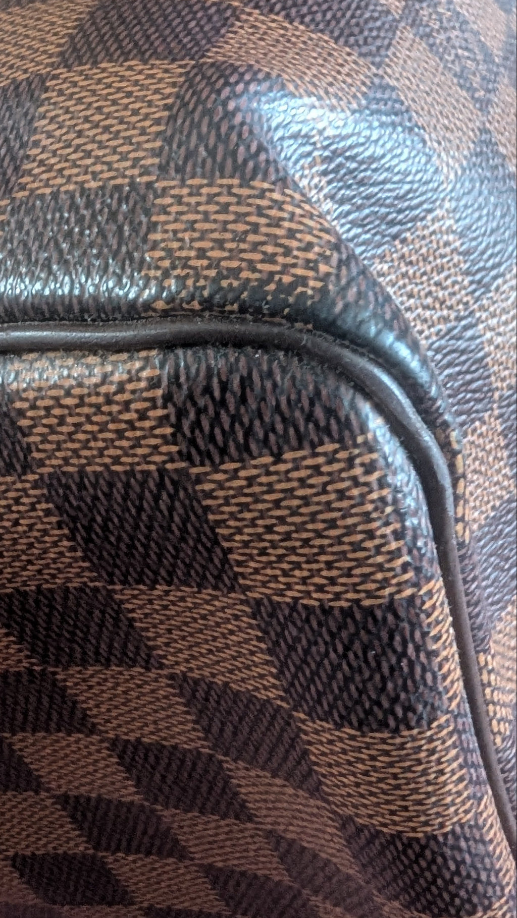 corner 1 Pre-Owned Louis Vuitton Speedy 30 Damier Ebene