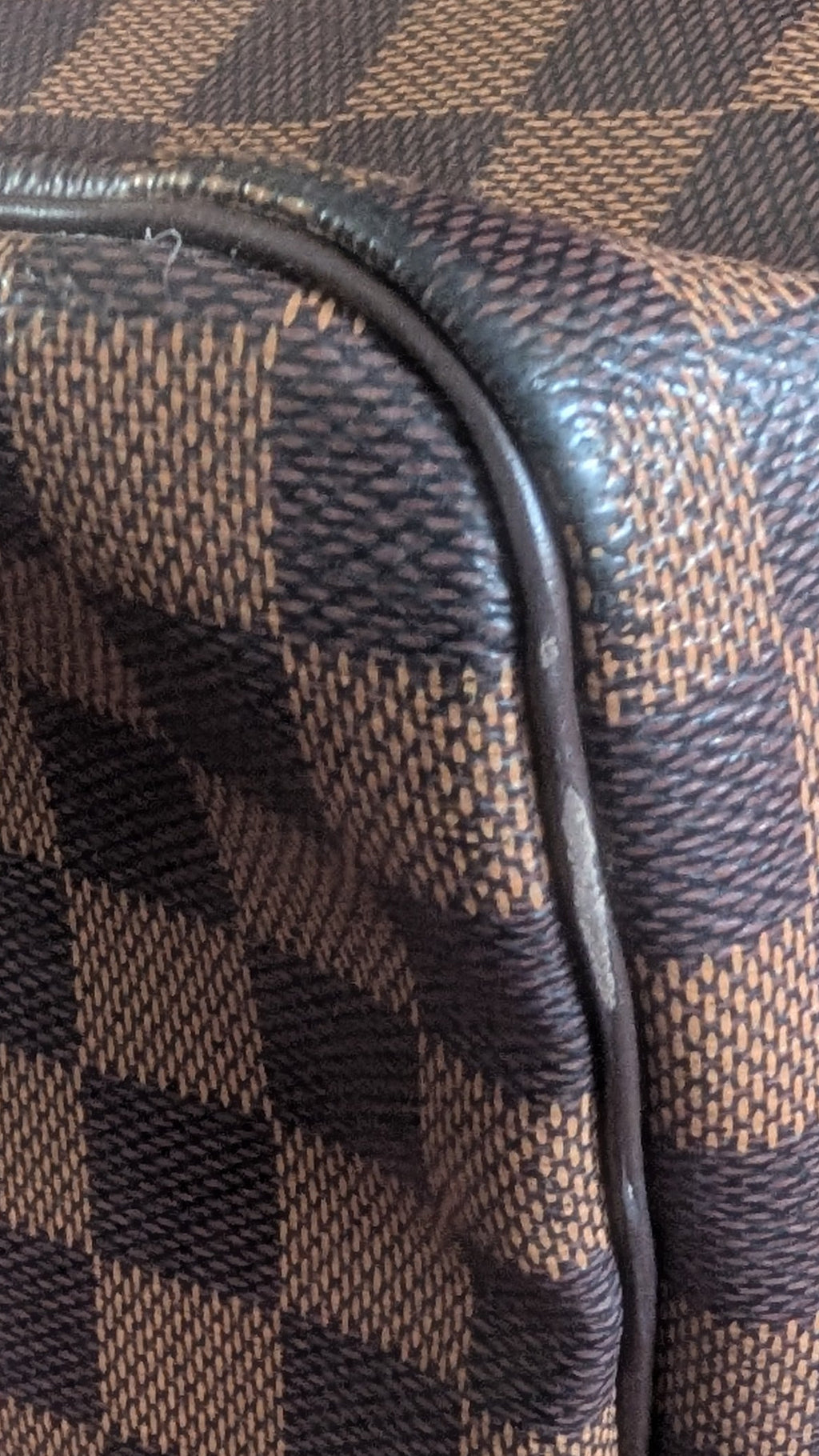corner 2 Pre-Owned Louis Vuitton Speedy 30 Damier Ebene