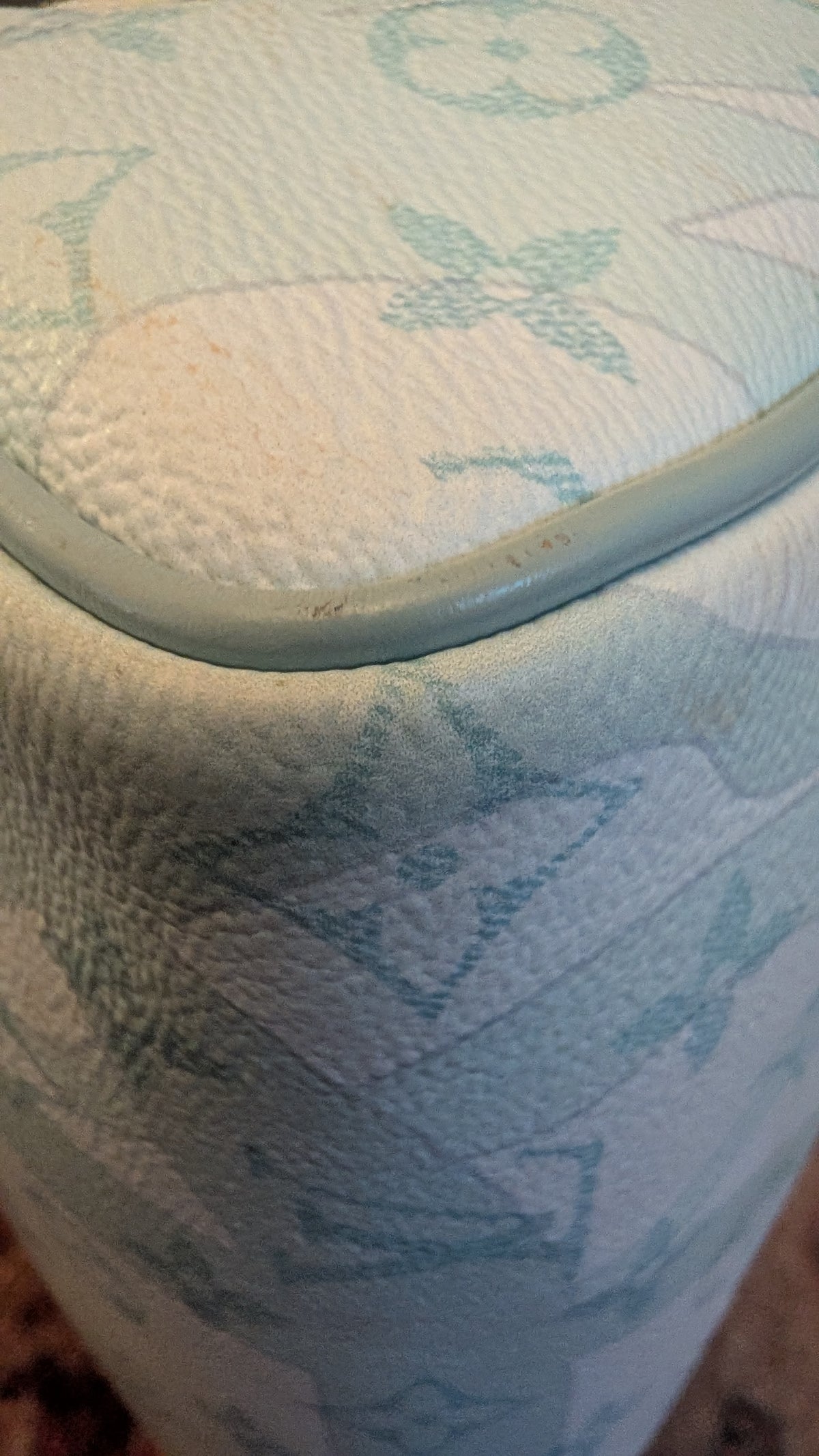 corner Pre-Owned Louis Vuitton x Richard Prince Limited Edition Monogram Bag – Spring/Summer 2008 – Pale Blue