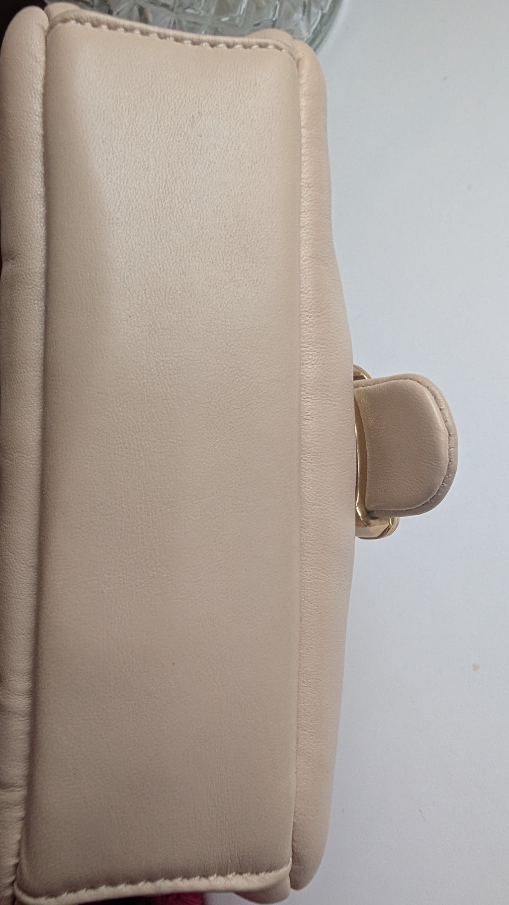 condition of Pre-Owned Coach Pillow Tabby Shoulder Bag – Cream/Ivory Leather